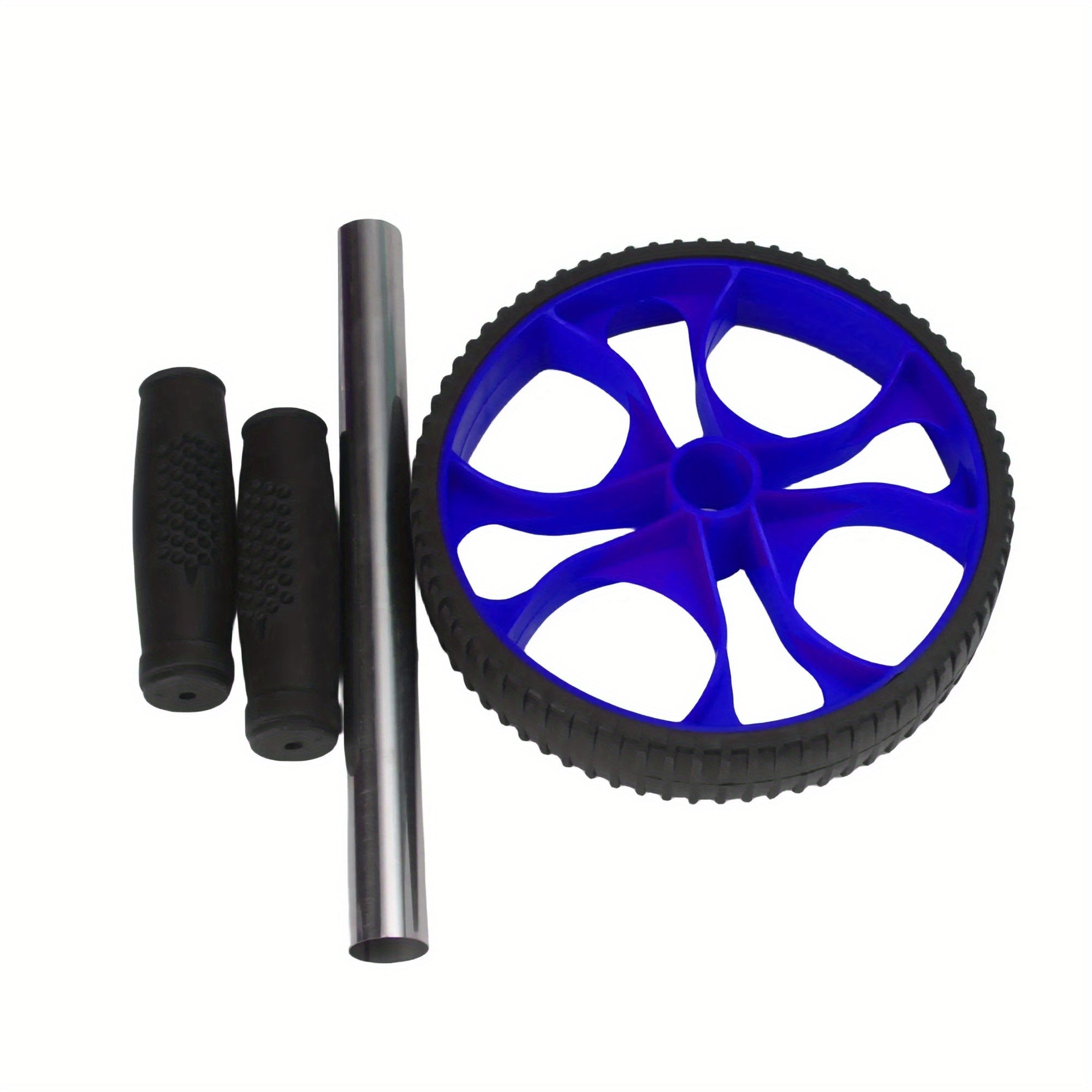 1PC Abdominal Fitness Wheel, Abdominal Exercise Wheel, Used For Abdominal Muscle Exercise, Unisex, Suitable For Home And Outdoor Use