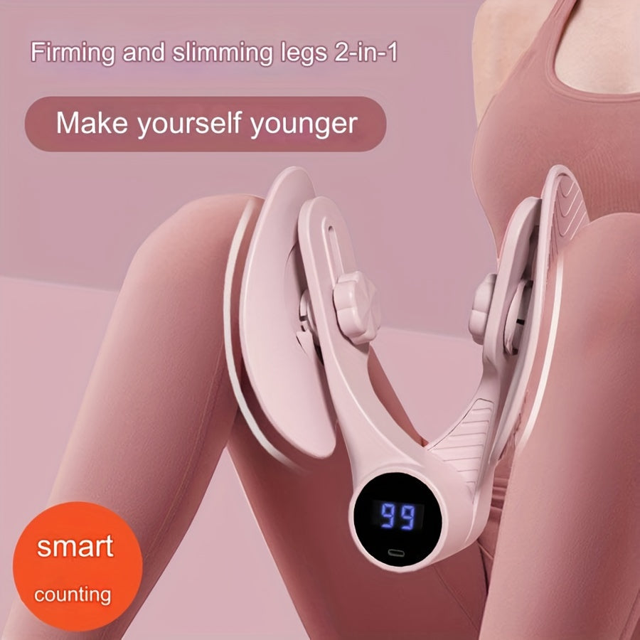 1pc Pelvic Floor Muscle Trainer, Yoga Thigh Exerciser, Leg Slimming Device for Body Training, Fitness Shaping